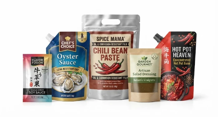 Sauce packaging Sauce packaging